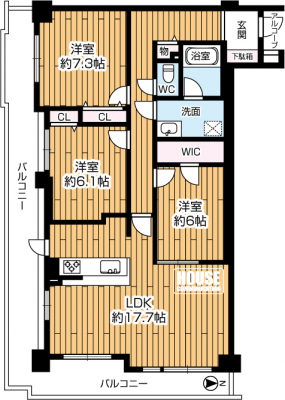 �Ԏ��}�i�̂P�}���V�����j�@�쓌�p�����E��L�ʐρF86.81�u�̍L�X�R�k�c�j�I