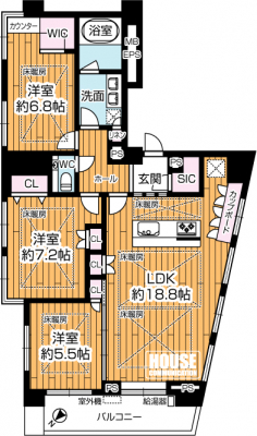 �Ԏ��}�i�̂P�}���V�����j�@�V�K�t�����m�x�[�V���������ρI5�K�����A�k���E�쐼�E�k����3�����p�Z�ˁI�ʕ��E���]�ǍD