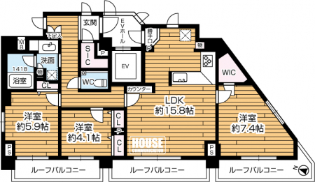Ԏ}îP}Vj@3LDKALʐ82.602A[toRj[13.752