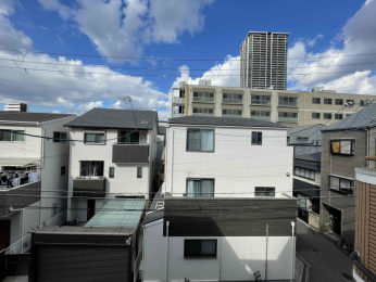 �Z�˂���̒��]�ʐ^�@3�K����̒��]�ł���