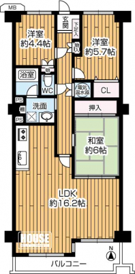 Ԏ}îP}Vj@3LDKAi2680~ALʐ80.72uoRj[ʐ7.87uAoRj[