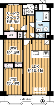 �Ԏ��}�i�̂P�}���V�����j�@��L�ʐ�67.26�u�A2SLDK�^�C�v�̂������ł��B