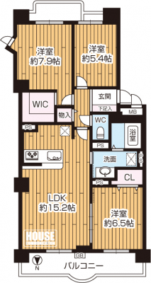 �Ԏ��}�i�̂P�}���V�����j�@14�K����9�K�����E��L�ʐρF78.46�u�̂R�k�c�j�I