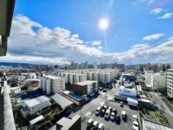 �Z�˂���̒��]�ʐ^�@10�K�����̂��ߒ��]�ǍD�ł���