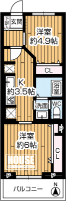 �Ԏ��}�i�̂P�}���V�����j�@��2K�A��L�ʐ�42.0�u�A�o���R�j�[�ʐ�6.0�u