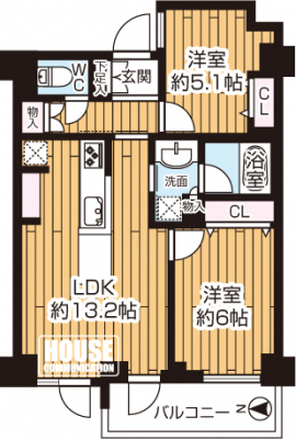 �Ԏ��}�i�̂P�}���V�����j�@���QLDK�A��L�ʐ�54.92�u�A�o���R�j�[�ʐϕs��