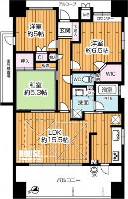 �Ԏ��}�i�̂P�}���V�����j�@�k���p�����E�Q�K�����E��L�ʐρF72.44m�̂R�k�c�j�I 